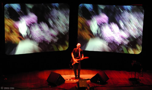 Bob Mould Performing at the Berklee Performance Center, Boston, MA April 13, 2002 - Modulate Tour