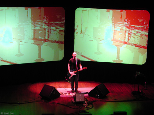 Bob Mould Performing at the Berklee Performance Center, Boston, MA April 13, 2002 - Modulate Tour