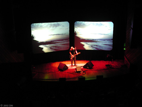 Bob Mould Performing at the Berklee Performance Center, Boston, MA April 13, 2002 - Modulate Tour